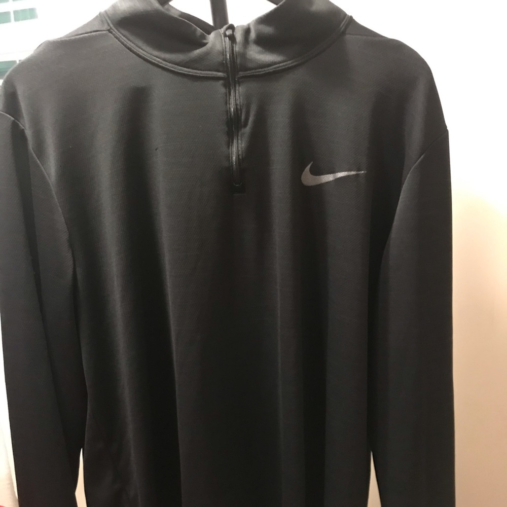 Black Nike dri-fit Quarter zip